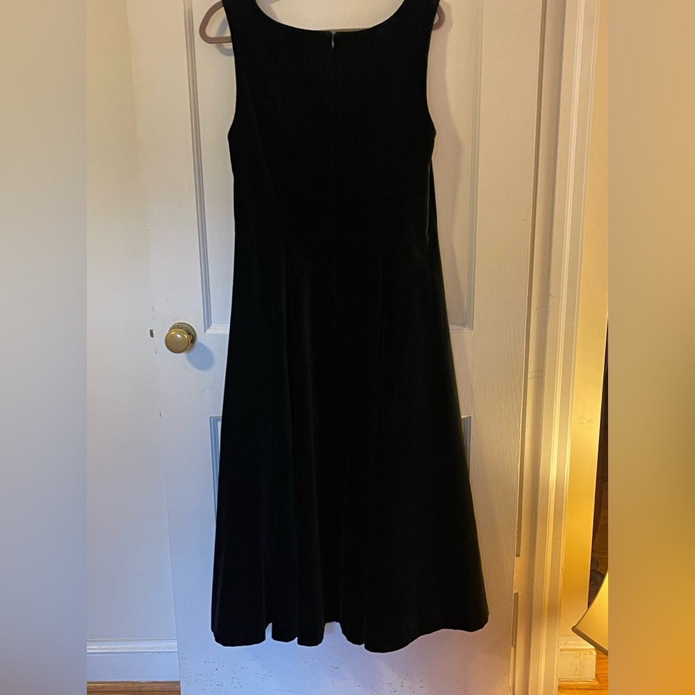 Pristine Vintage Laura Ashley Velvet Dress. Size 10 - Picture 2 of 8